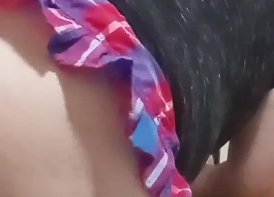 My Ass in the Foreground, and I Show How I Enjoy My Toy