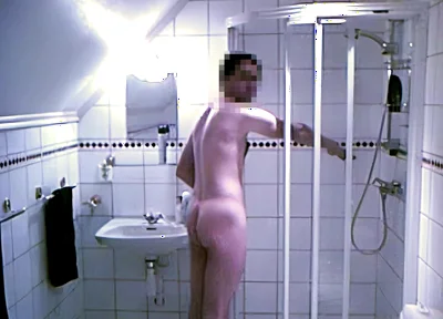 Humping Pee and Shower Masturbation