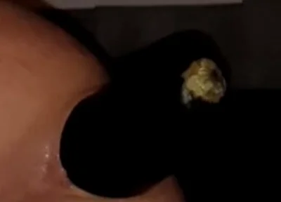 2 Huge Anal Eggplants Insertion ..big Anal Stretching!!