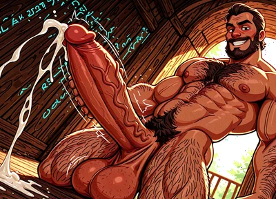 White and Black Men Showing Massive Cocks