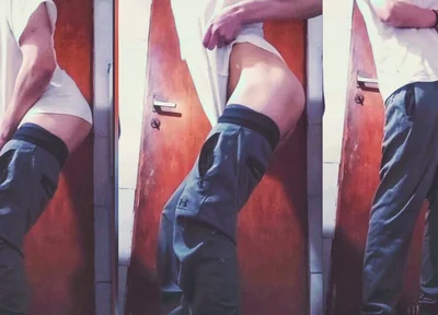 18 Year Old in College Bathroom