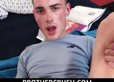 Big Stepbro Helps Teen 18+ With Getting To Know His Body And Desires With Joe Ex