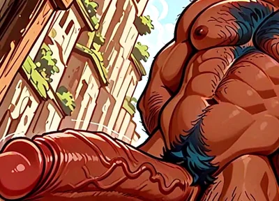 Beach Hunks Showing Erections