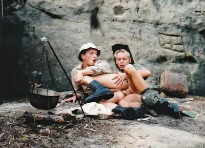 Marc Vidal and Two Hikers