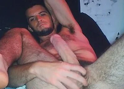 Hot Jock Pushes Cum Out His Ass And Cumshot