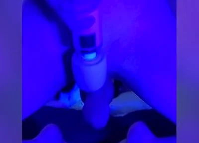 Moaning And Growling Femboy Riding Cock :3