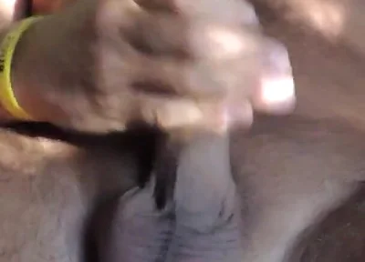 At Sunset, Jerking off My Dick in Different Positions and Sweetly Cuming