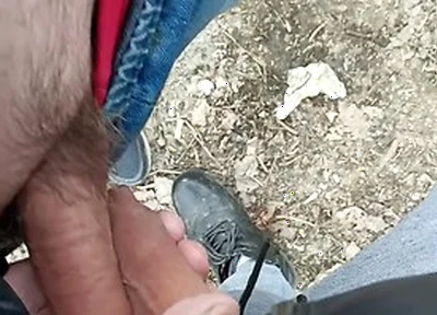 Old Man Fucks My Foreskin - Enjoying Uncut Cock - Cum On Uncut Dick