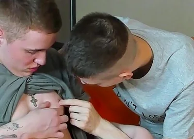 Exploring Alex's Nipples and Their Sensitivity