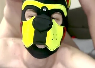 Twink Puppy Gets Fucked And A Huge Cumload