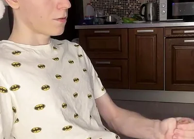 Naughty Solo Session Floods Twink Abs with Cum