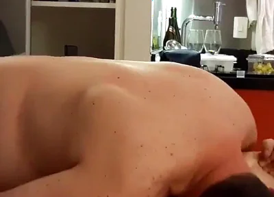 Daddy Licking Boy's Ass