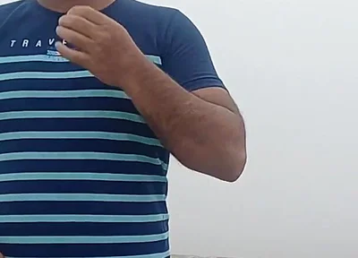 Indian Daddy Takes off His Clothes in Freezing Winter Fog