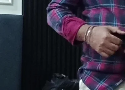 Mature Indian Daddy Jerking off Alone in His Room 4K Video