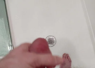 Jerking It in the Hotel Shower Stall