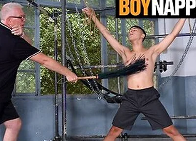 Twink Jonny Montero Gets His Cock Played By Master Kane