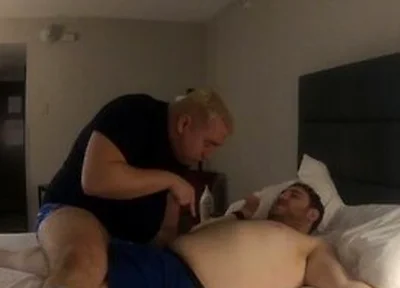 Simon Laughs Once More While Chubby Dom Matt Torments Him