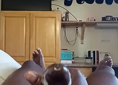 18yo Huge Cum Shot. Dorm Room Morning Jack Off With Virgin Boy