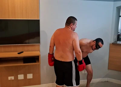 Bear Cop - Silent Gutpunching Arrest