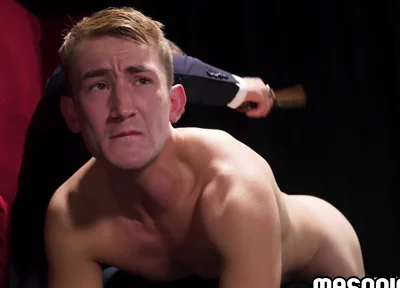 Colton Fox And Tyler Saint - Ka-smack! Disciplinary Otk Spanking Action With Paddle!