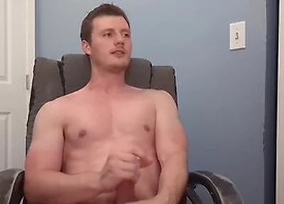 Hot Cumshot From Straight Guy - Hunk Hands