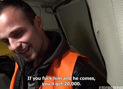 Czech Gay Couples 5 Parking Lot Punishment - Fresh Meat Wrecked in a Company Car