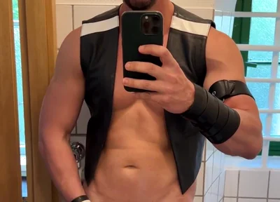 Getting ready for my next scene