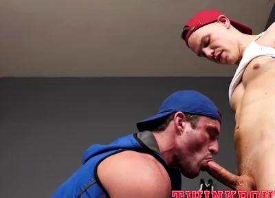 Alluring Top Banging His Muscular Coach With Jack Savvy And Mark Lax