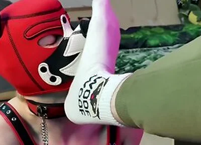 Young Top Plays With His Puppys Hole, Fucks With Toys