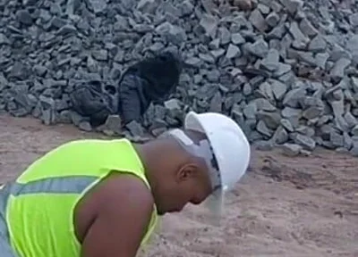 The Workers Were Alone on the Site and Look What They Did