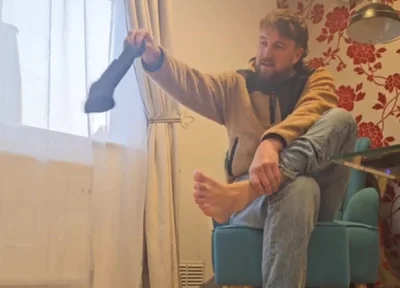 Sweaty Boot and Feet Worship After a Hards Day Work