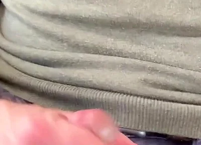 Jerking-off on the Train, Thick Cum