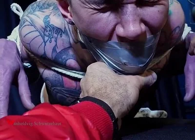 Nicky Predicament Bondage with Socks Gagging