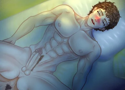 No Rush, Just Two of Us. _ Romantic Gay Couple Homemade Sex with Anal Creampie Cumshot in Ass