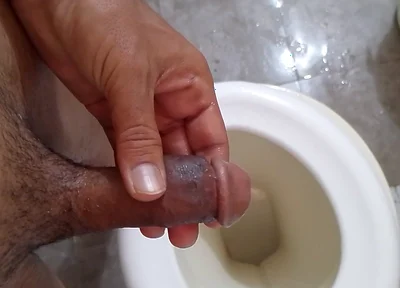 Bathroom Handjob