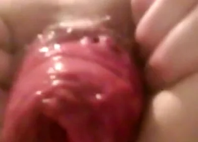 A Young Hot Guy Sitting on a Chair Shows His Anal Prolapse
