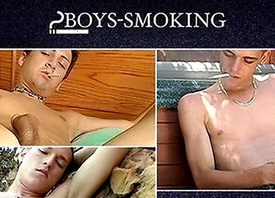 Pilation Of Skinny Twinks Hitting Cigars While Stroking Their Meat