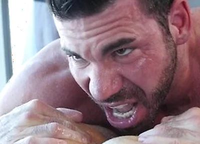 Lucan Leon And Billy Santoro In Muscle Stud Crushes Hairy Jocks Guts