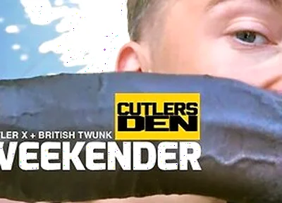 Cutler X Destroys British Twunks Smooth Hole With His Big Uncut Juicy Cock