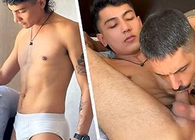 Felipe Kum And Julian Shul In Felipe Hires Julian For Private English Lessons But Instead He Learns How To Suck Cock