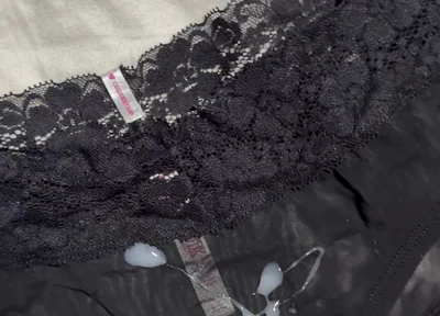 Cum on Wife’s Panties 6