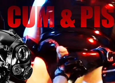 Cum and Piss in Rubber