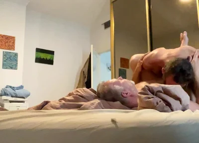 Stepdad and Young Man