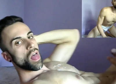 Jerking off and Cumming in My Own Mouth