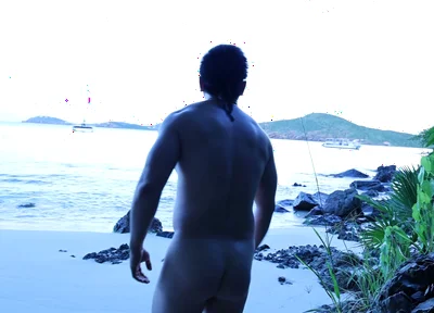 Morning Waves & Muscle Craves: Oceanfront Strip Tease