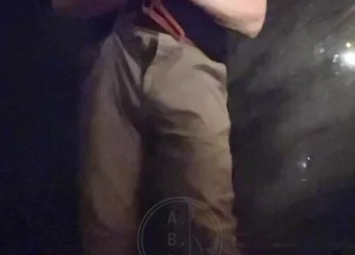 Pee Desperation Challenge Clothed Amateur Boy Got His Hands Tied up to Prevent Him to Piss