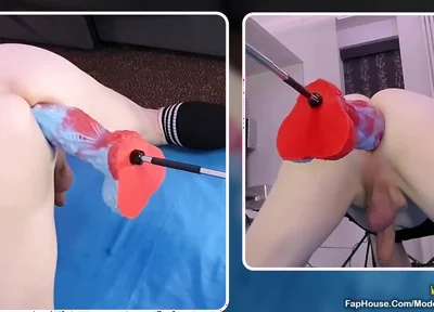 Mike Essex Tries an Impossible Dragon Dildo