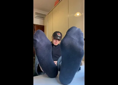 Rich Man's Feet in Motion