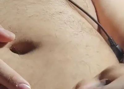 Fat Pig Masturbates While Eating