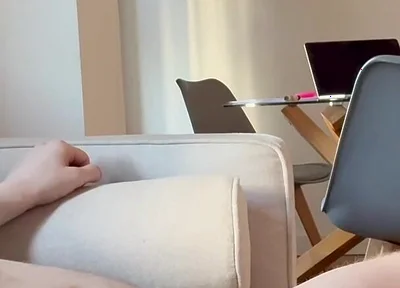 Bottom Sucks 8 Inch Monster Cock